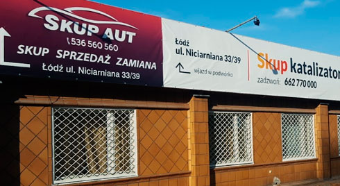 RAF-KAT ul. Niciarniana 33/39, Łódź skup aut