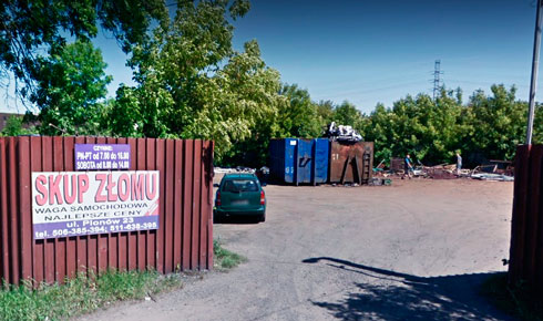 Steel-met ul. Plonów 23 skup złomu