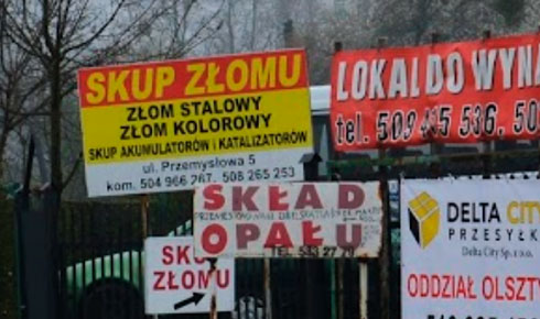 TRANS-ZŁOM ul. Przemysłowa 5 skup złomu